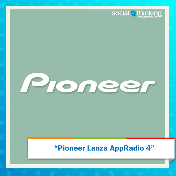 Pioneer Lanza AppRadio 4
